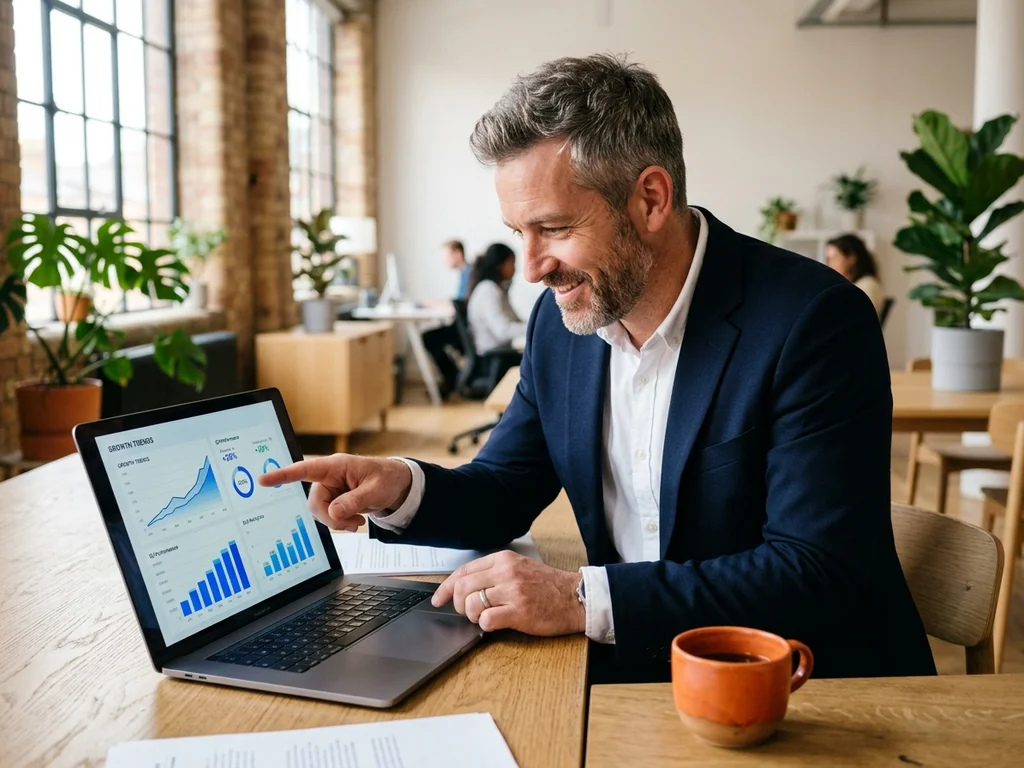 Expert analysant les données de performance à Bourg-en-Bresse pour garantir l'efficacité d'un site internet.